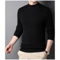 Cashmere Men's Cashmere Sweater Daily Wear Solid Color Base Shirt Half Turtleneck for Autumn/Winter Fashion Dressy Gift Special Occasions Men. 