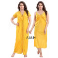 Comfortable Indian Two-Part Nighty - Elegant and Refined Night Dress for Women - Comfortable for All Seasons. 