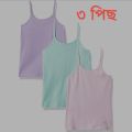 3 Pieces Tank Tops Long Semis Inner For Womens And Girls.