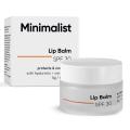 Minimalist SPF 30 Lip Balm with Ceramides & Hyaluronic Acid-8 gm. 