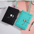 Password Book Password Book With Lock Heart-shaped Notepad. 