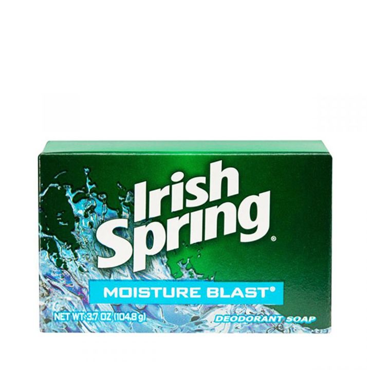 International Thailand product Irish Spring Moisture Blast Soap used for male/ female - 104 gm