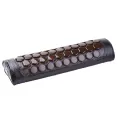 POP RELAX Heating Hexagon jade tourmaline germanium stone jade cervical pillow PR-P002 massage relaxant cervical tourmaline. 