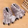 Men's indoor Leopard slippers funny winter furry Floor shoes for boys Fluffy slippers unisex house slippers man Women footwear. 