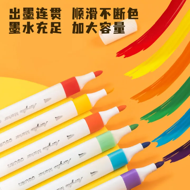 Deli%20acrylic%20marker%20pen%20set%20waterproof%20student%20kids%20art%20painting%20watercolor%20pen%2012/24/36%20stationery%20wholesale%20-%20Image%203