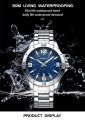 CRRJU 5003 model unique design new luxury fashion stainless steel imported waterproof quartz movement wrist-watche for men. 