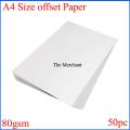 Offset paper - A4 Size - 80gsm - 50pc. 