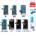 LCD Display For iPhone X XS XR XS Max 11 11 Pro 11 Pro Max Touch Screen Digitizer Assembly Replacement Parts. 