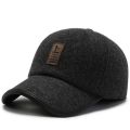 2021 Baseball Cap Winter Dad Hat Warm Thickened Cotton Snapback Caps Ear Protection Fitted Hats For Men. 