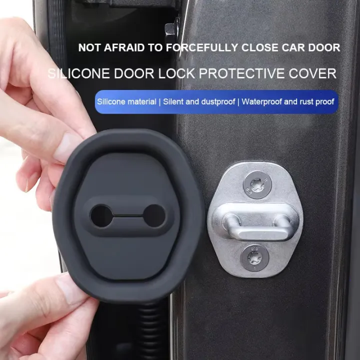 4PCS%20Premium%20Car%20Door%20Lock%20Covers%20Silicone%20Protection%20Pads%20Anti-Rust%20Anti-Corrosion%20Noise-Reducing%20Accessory%20for%20Safety%20&%20Security%20-%20Image%203