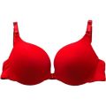Soft Foam Padded Bra For Girls And Women Red-1 Piece.