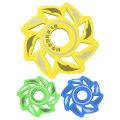 Flying Disc Toy Soft Returning Disc Handmade Foam Authentic Spinner Flying Rings Fast Catch Toy Safe for Indoor and Outdoor. 