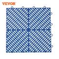 VEVOR 25/50 PCS Drainage Tiles Interlocking PP Plastic Tiles 12x12 Deck Tiles Outdoor Interlocking Tiles Deck Flooring Kitchen. 