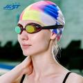 Jast Men's and Women's Swimming HD Waterproof Anti-Fog Plain Light Swimming and Swimming Cap Outfit Women.