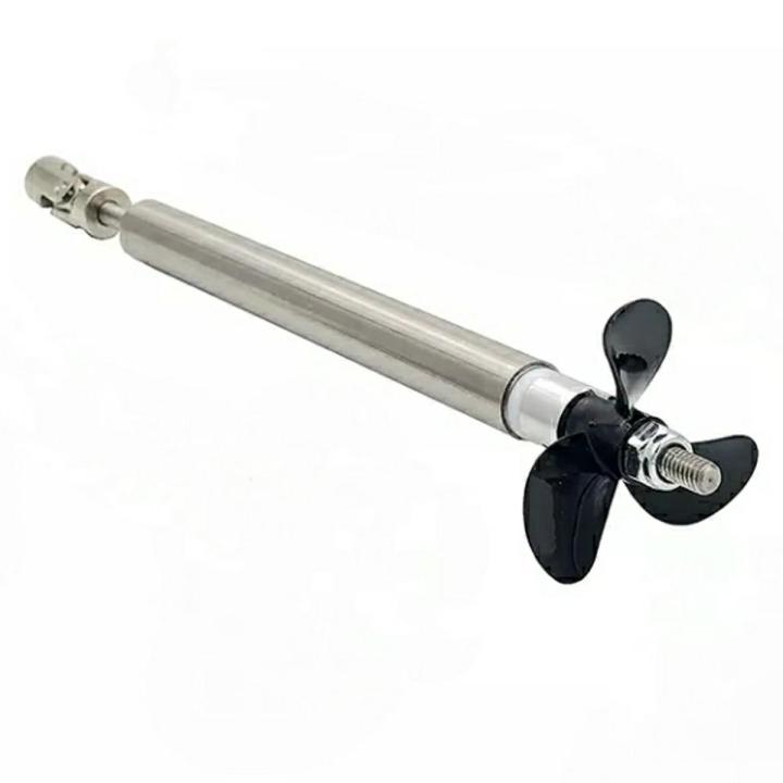 DIY RC Boat Drive Sleeve Shaft+Propeller + Cardan Joint Kit Assembly Spare Parts for DIY RC Electric Boat