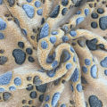 Pet Soft Warm Blanket Winter Coral Plush Paw Print Blanket Cat And Dog Mattress Medium Small Dogs Cats Coral Fleece Pet Supplies.