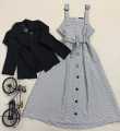 Denim Quality Blazer Gown Export. 