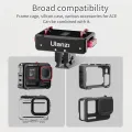 Ulanzi IN01 IN03 Magnetic Quick Release Mount Kit for Insta360 X4 / X3 / ONE X2 /X with 1/4 Screw Gopro Action Camera Interface. 