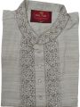 Embroidery Exclusive Indian TG Silk Panjabi for Men.