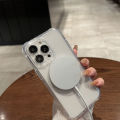 Alien Original Transparent Magnetic For Magsafe Wireless Charger Case For iPhone 14 13 12 11 Pro Max Plus mini X XR Cover Accessories. 