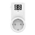EU Plug Timer Switch  Saving Digital Kitchen Timer Outlet Week Hour Programmable Timing Socket. 