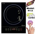 Kiam Infrared Cooker H-11 Smart Touch Control Multi Cooking Function Energy Saving 2000 wt Electric Cooker/Chula-1 Piece. 