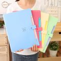 AHOUR Business Filing Clip Office Supplies Binder A4 File Folders Carpetas Portable File Organizer Large Document Holder Archivador Bill Folder/Multicolor.