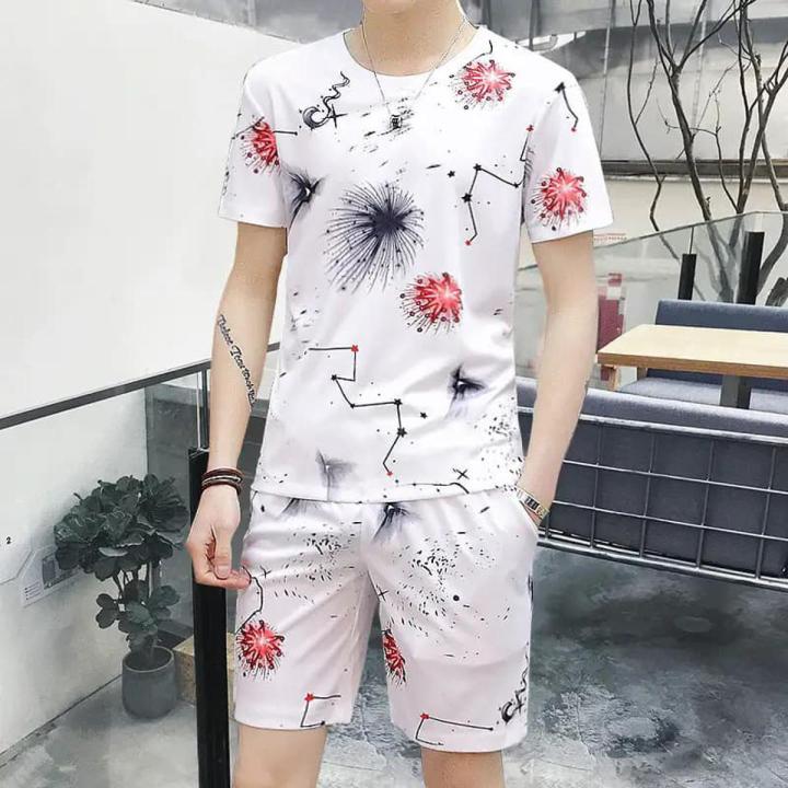 Exclusive Summer T-shirt & 3 Quarter Pants For Man