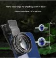 Walking Way Mobile Phone Macro Lens for phone 4K 20X/40X 37MM Close-up Photography Professional HD Macro Lens for Smartphone. 