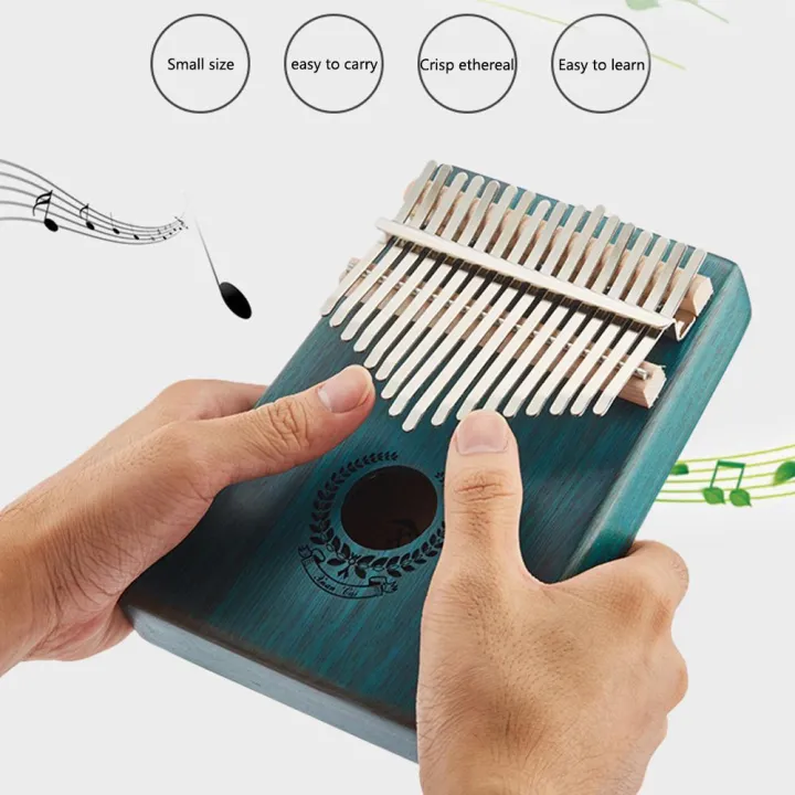 Kalimba%2017%20Key%20Thumb%20Piano%20and%20Tune%20Hammer,Portable%20Mahogany%20Body%20Finger%20Piano%20Kit,Perfect%20Festival%20Gift%20for%20Kids%20Adult%20-%20Image%205