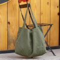 Fashion Big Beach Tote Bag High Capacity Minimalist Canvas Bag Tote Bags Solid Color Multifunction Handbags For Ladies.