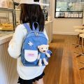 Cartoon Bear Canvas School Bags For Gilr Cute Kids Kindergarten Schoolbags Children Backpacks Girls Boy Book Bags Back Pack. 