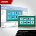 5-inch 86 box LCD panel, temperature controller panel, TFT panel, smart home RS485 serial port screen, white color.