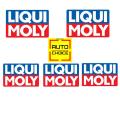 LIQUI MOLY LOGO STICKER FOR BIKES, CARS HELMETS, AND LAPTOPS. 