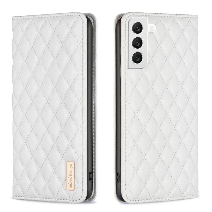 lthmy for Samsung Galaxy S22 5G Stylish Bookstyle Flip Leather Stand Case Cover