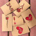 Romantic Gift Card, Love card, Love card for gilf and boy , Flower Butterfly 3D Pop Up Greeting Card Couple Valentine\'s Day Gift. 