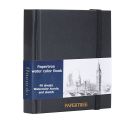 Papertree Premium Water & Acrylic Pad Black Leather Cover.