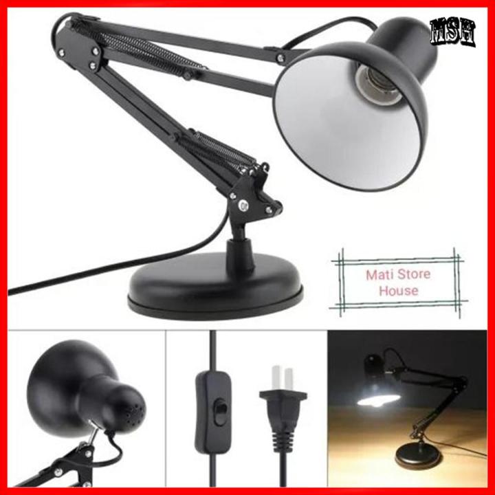 Electric Metal Swing Arm Desk table Lamp - table lamp