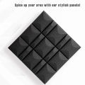 ARELENE 24Pack Acoustic Studio Absorption Foam Panel-Broadband Sound Absorber-Sound Proof Padding Soundproofing Studio Foam. 