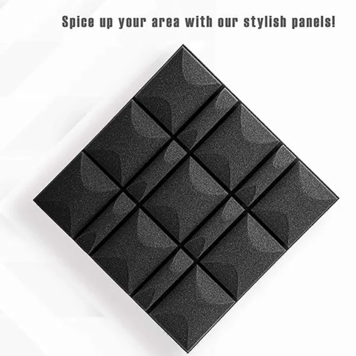 ARELENE%2024Pack%20Acoustic%20Studio%20Absorption%20Foam%20Panel-Broadband%20Sound%20Absorber-Sound%20Proof%20Padding%20Soundproofing%20Studio%20Foam%20-%20Image%206
