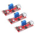 3pcs Mini High Sensitivity Microphone Sound Sensor Module Voice Sensor Detection Module For Arduino. 