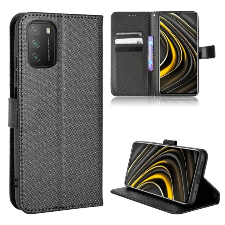 xprmy%20for%20Xiaomi%20Poco%20M3%20Casing%20Flip%20Phone%20Holder%20Stand%20Case%20Wallet%20PU%20Leather%20Back%20Cover%20-%20Image%204