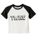 KPOP Twice Summer Harajuku Y2k T-shirt Korean Style T Shirt Women Streetwear Ulzzang Tshirts Crop Top Female Slim Fit Clothes.