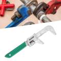 F Type Wrench Adjustable Pipe Wrench Wide Opening Spanner for DIY Project 75mmx280mm.