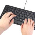 Mini Slim USB Key Board - Black.