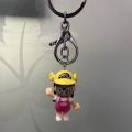 Machine Doll Bulma Dr. Slump PVC Keychain Arale Cosplay Cute Slump Toy Keyring Wings Pendant Gift Action Figure. 