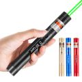 【2023NEW】Powerful Red Green Laser Pointer Pen Astronomy Visible Beam Light 532nm 650nm Lazer Pen Adjustable Focus 18650 Or 16340 Powered.