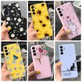 Sunflower Daisy Case For Samsung A04s 2022 Back Cover A047 SM-A047F Phone Cases Soft Fundas For Samsung Galaxy A04s A 04S Bumper. 