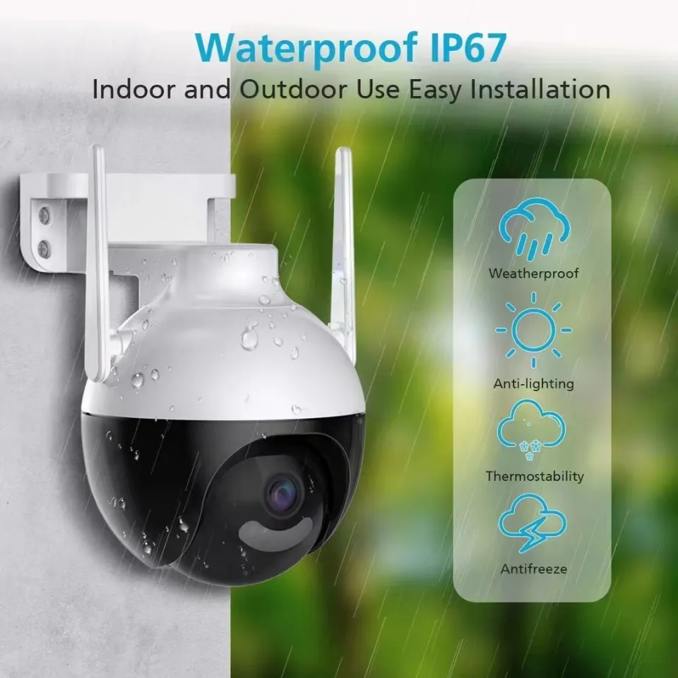 Ptz Camera Indoor Cctv Camera Wireless Zxtech Super HD 5X 10X PTZ