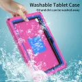 For Samsung Galaxy Tab A8 10.5 2021 EVA + PC Shockproof Tablet Case with Waterproof Frame. 